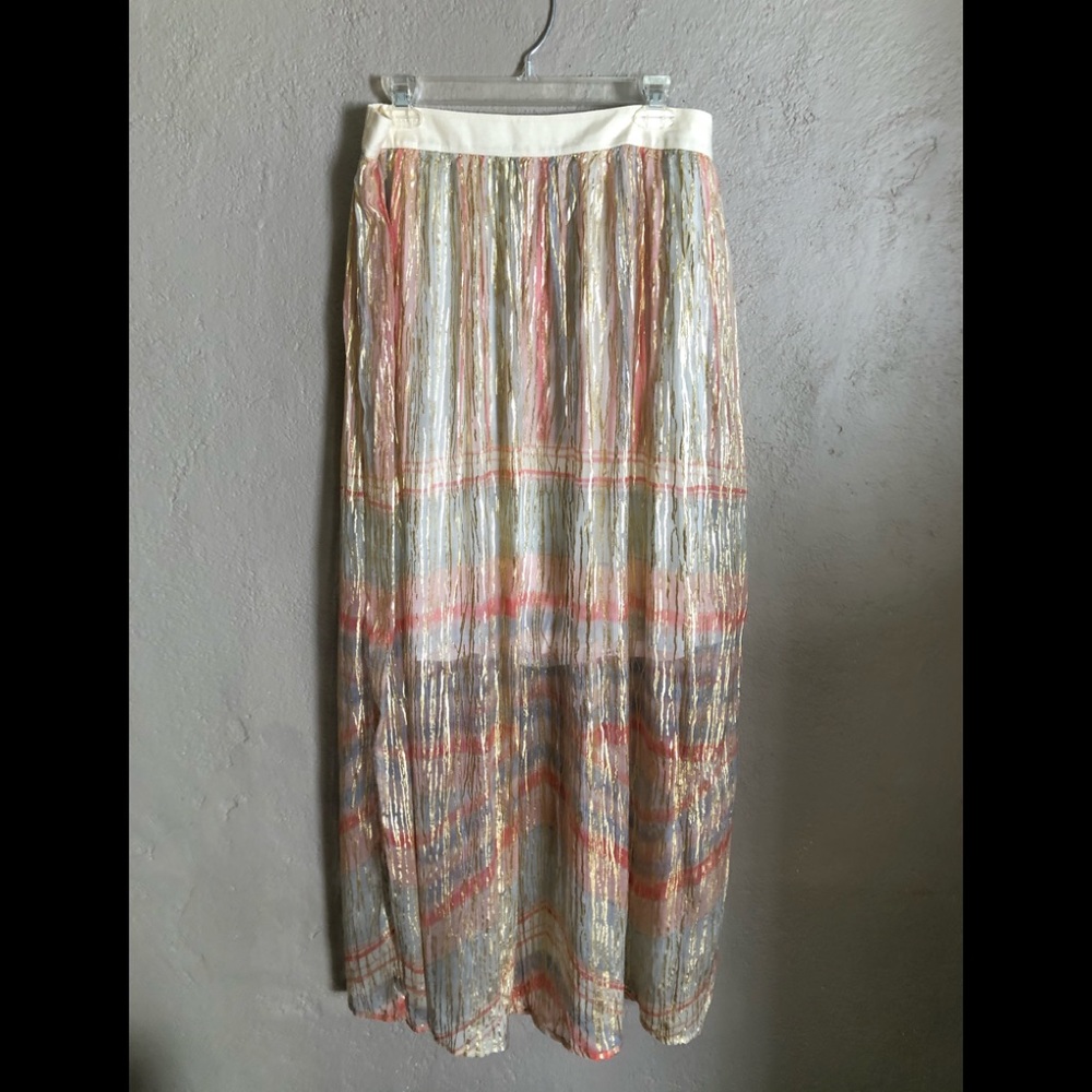 Anthropologie Midi Skirt
